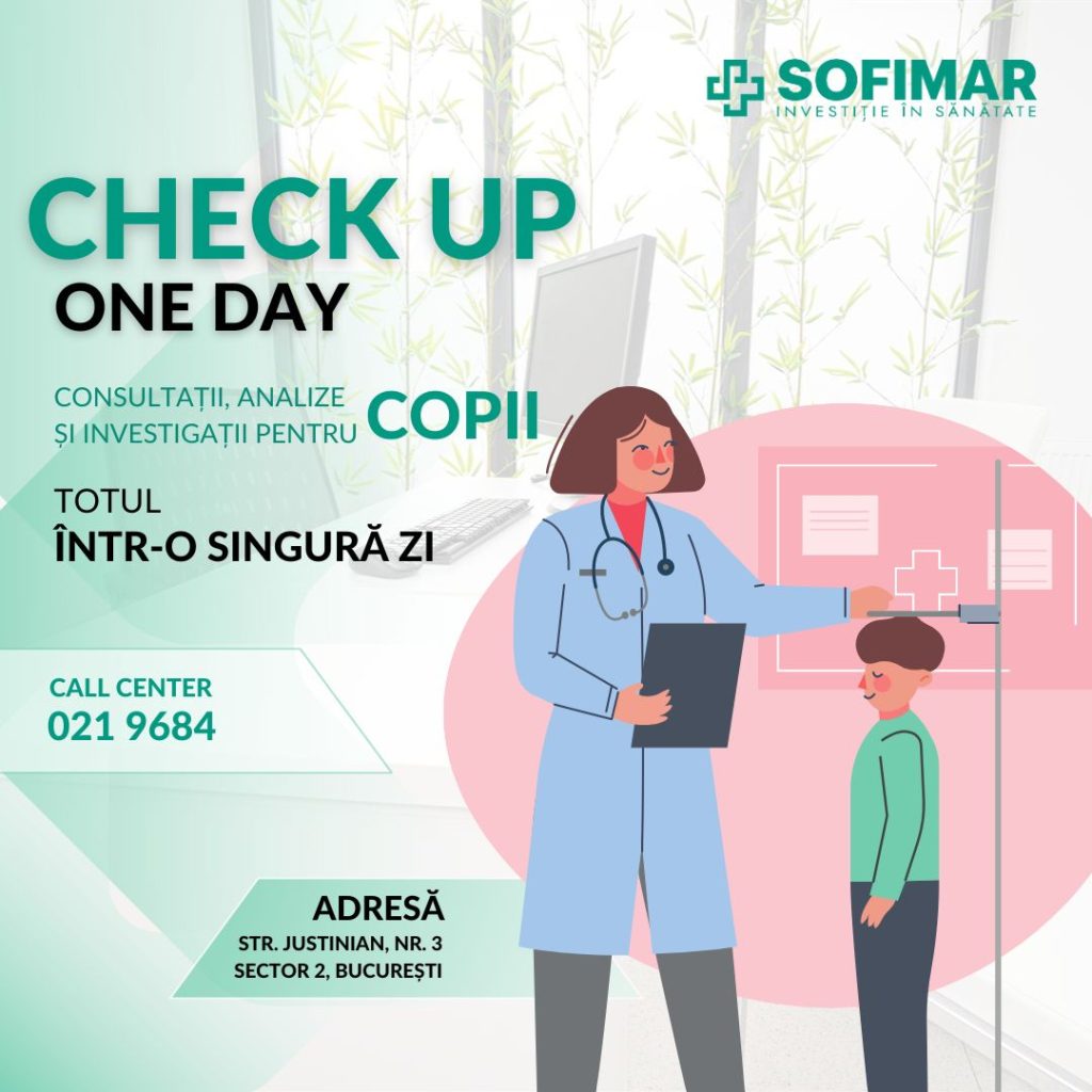 check up complet copii